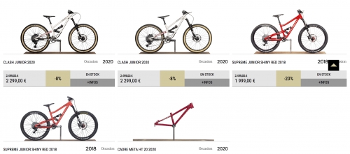 Commencal sale clash 2018